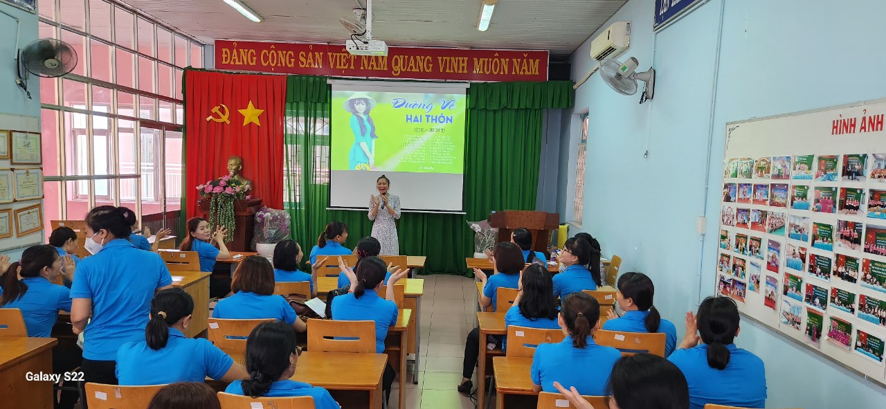 HƯỞNG ỨNG THÁNG HÀNH ĐỘNG VÌ BÌNH ĐẲNG GIỚI VÀ PHÒNG NGỪA, ỨNG PHÓ VỚI BẠO LỰC TRÊN CƠ SỞ GIỚI NĂM 2023