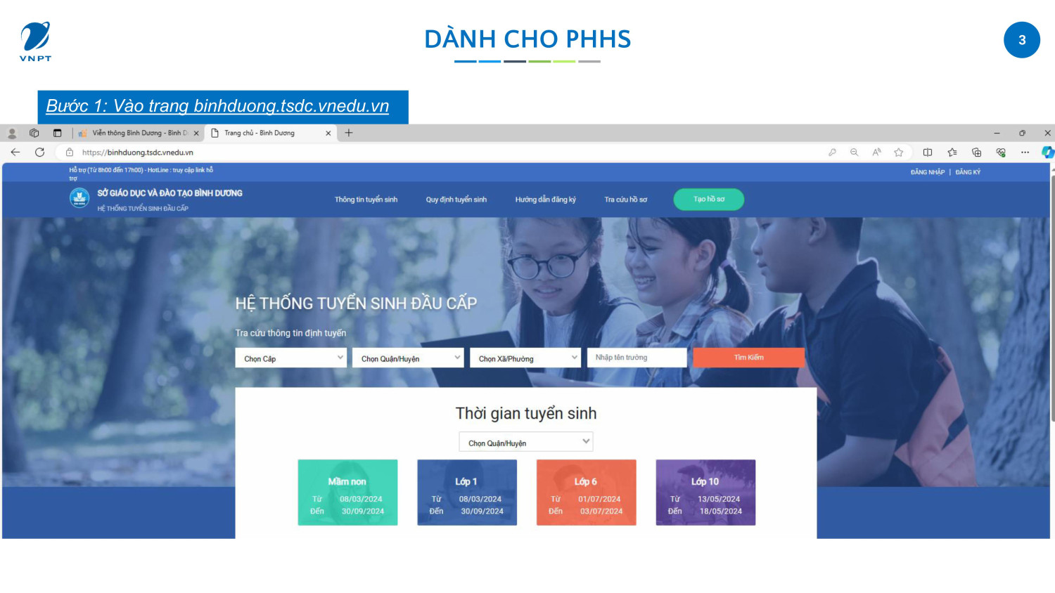 TUYENSINHDAUCAP PHHS hình ảnh 2